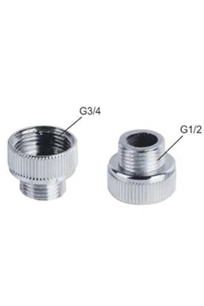Generic Brand Shower Spiral Adapter 3/4X1/2 - 9996669935665