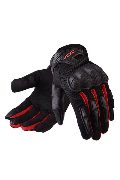 Vexo Stunt Summer Gloves - Black Red