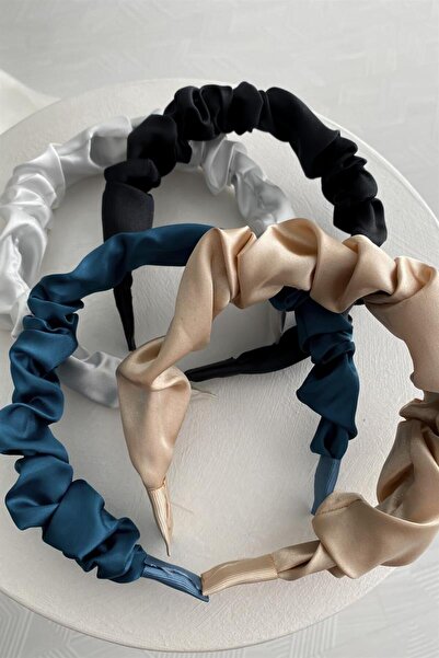 mylove Beige Satin Crown - Gathered