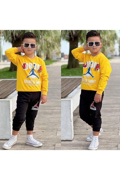 KOKOŞ BEBEK بدلة مزدوجة مطبوعة للرجال