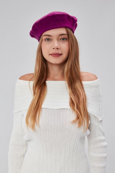 derikem Cap Women's Artist Painter Cap Classic French Beret Fashion Artist Cap Beret Felt French Hat