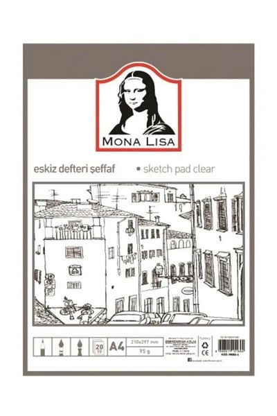 Südor Mona Lisa A4 95gr 20yp Eskiz Defteri / Mn4-4