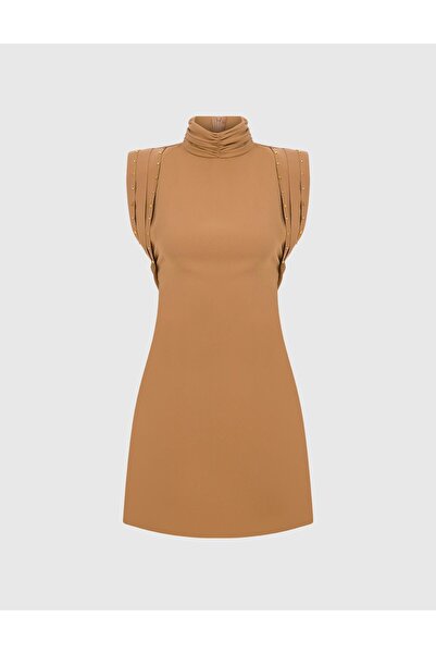 İLVİ Porta Women's Beige Dress