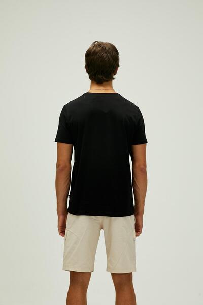 Bad Bear تي شيرت فلوج أسود ثلاثي الأبعاد مطبوع للرجال