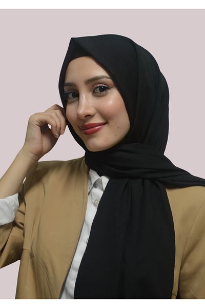 HeavenlyScarfs Black Mio Cazz Shawl