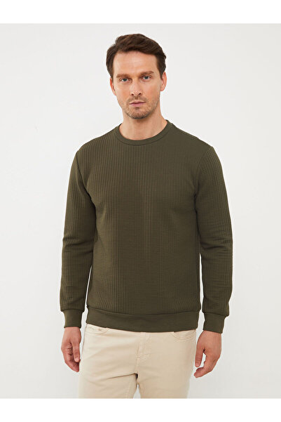 LC Waikiki LW - Ανδρικό φούτερ με μακρυμάνικη λαιμόκοψη