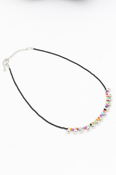 Chantaky 051 302 قلادة ديسكو مرصعة بالخرز