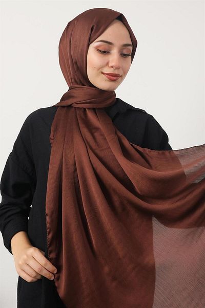 Bonjela Checker Patterned Cotton Jacquard Shawl