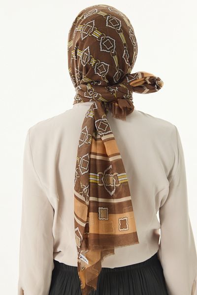 SOFT AKSESUAR Chain Patterned Timeless Shawl