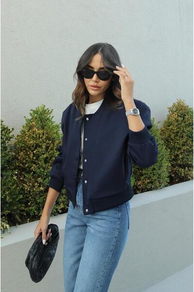 Havoş Jachetă Bomber Vanessa bleumarin