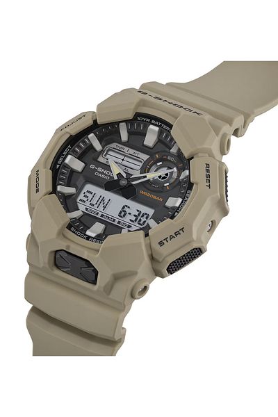 Casio ساعة جي شوك الرجالية التناظرية الكاجوال - GA-010-5ADR