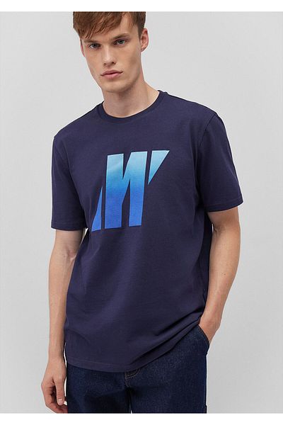 Mavi Μπλουζάκι Pro Printed Navy Blue με κανονική εφαρμογή / κανονική εφαρμογή 0612426 -84371