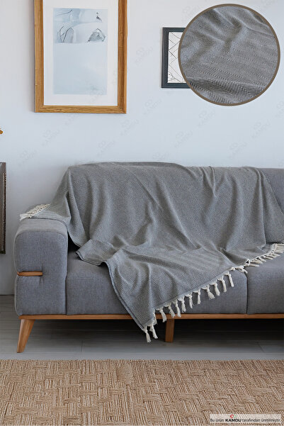 XAMANTHA Koltuk Örtüsü Balık Sırtı 150x170cm, Berjer Örtüsü, Tv Battaniyesi, ...