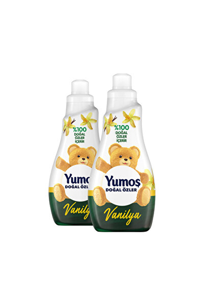 Yumoş Doğal Özler Konsantre Çamaşır Yumuşatıcısı Vanilya Doğal Özler Içerir 1200 ml 50 Yıkama 2 Adet