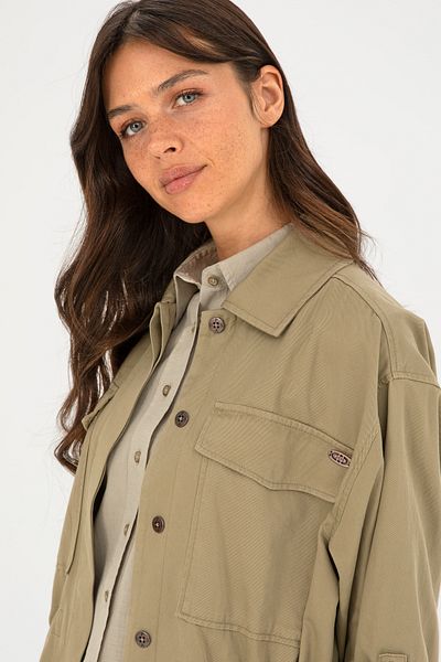 U.S. Polo Assn. سترة كاكي نسائية 50284004 -VR027