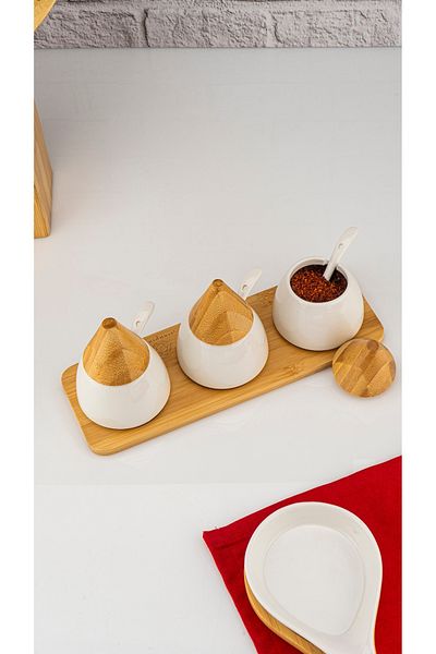 Bambum Zenith 3-Piece Spice Set - with Spoon