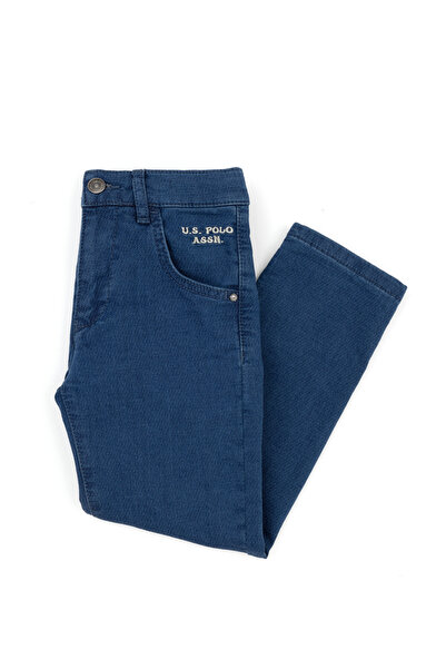 U.S. Polo Assn. Erkek Çocuk Koyu Mavi Jean Pantolon 50283942-DN0023