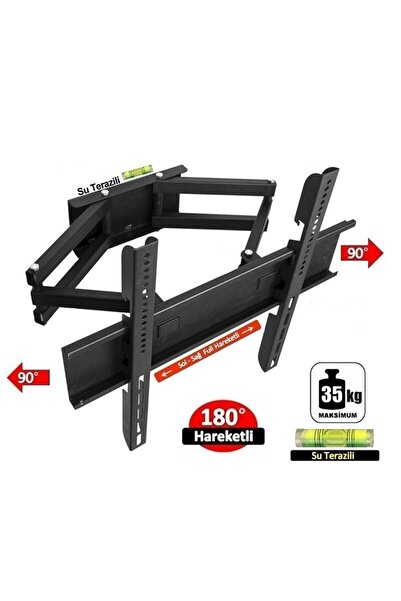Philips Çıft Kol 40-65" Ekran Boyutlarına Uyumlu Hareketli Tv Duvar Askı Aparatı
