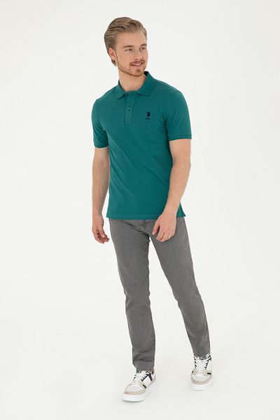 U.S. Polo Assn. Ανδρικό γκρι τζιν παντελόνι - 50283554-DN0025 Μοντέλο