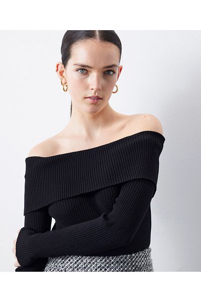 İpekyol Strickpullover mit U-Boot-Ausschnitt