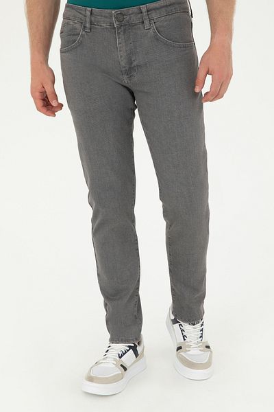 U.S. Polo Assn. Ανδρικό γκρι τζιν παντελόνι - 50283554-DN0025 Μοντέλο