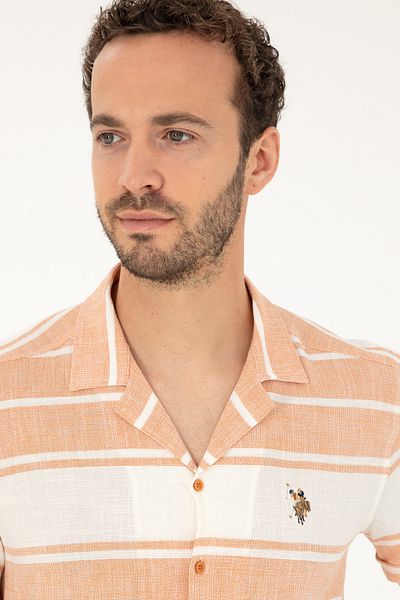 U.S. Polo Assn. Men's Tile Short Sleeve Shirt 50283784 -Vr031