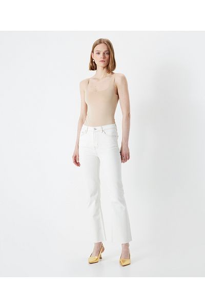 İpekyol Blugi cropped flare fit