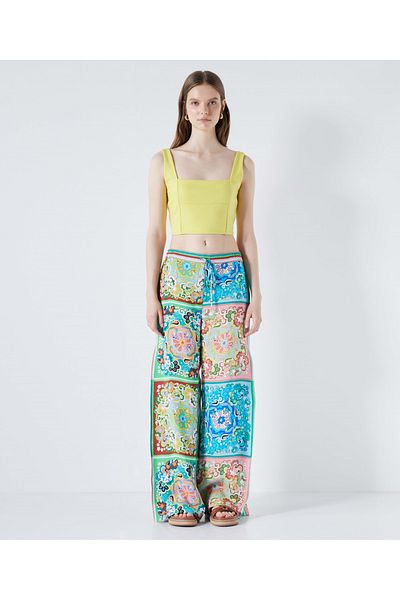 İpekyol Square collar crop T-shirt