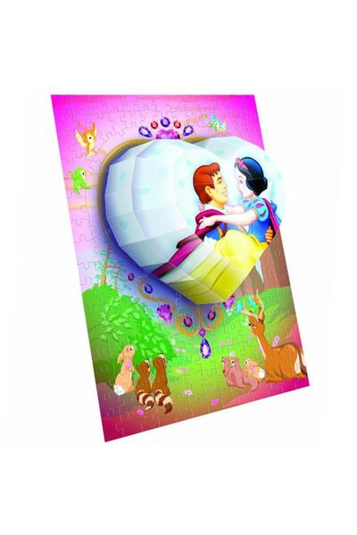 Mega Puzzles 125 Pieces 3d Puzzle D.princess Heart