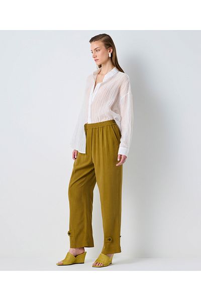 İpekyol Pants with button accessories