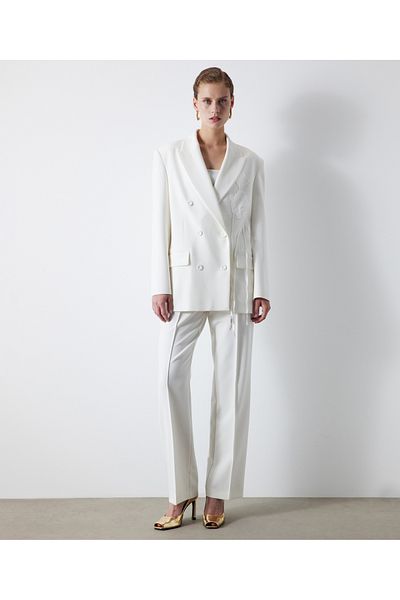 İpekyol Blazer with flower appliques
