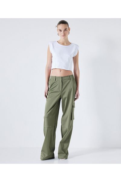 İpekyol Slim-Fit-Crop-T-Shirt