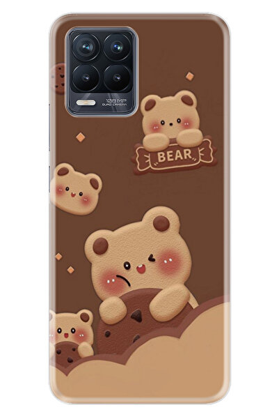 realme 8 - 8 Pro Kılıf Boutique Baskılı Resimli Bears Pcode -032