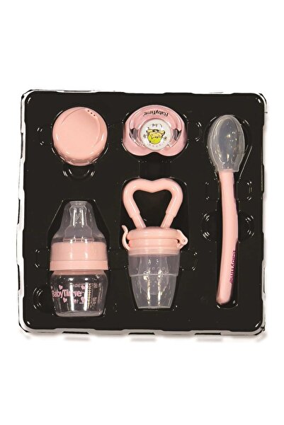bebegen BabyTime Pembe Beslenme Seti 5 Parça