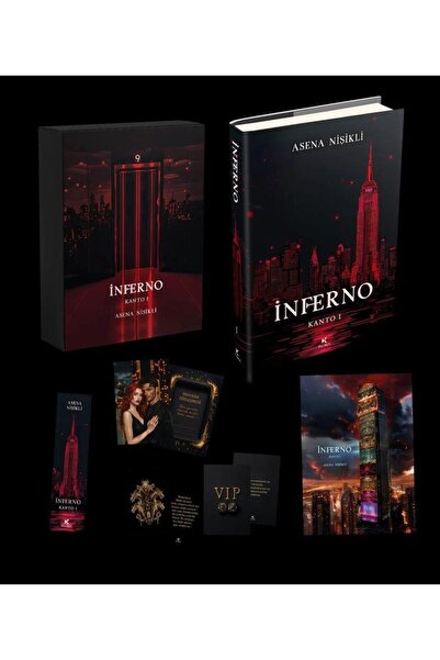 Pukka yayınları İnferno 1 Ciltli Kutulu Set