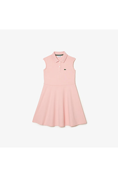 Lacoste Classic Çocuk Pembe Elbise