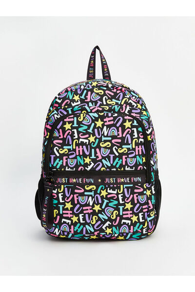 LC Waikiki Σχολική τσάντα για κορίτσια με στάμπα νέας σεζόν