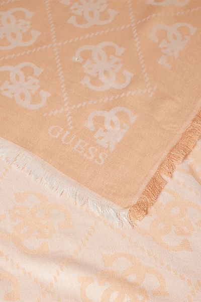 Guess Noelle Kefıah 130x13 γυναικείο καφέ κασκόλ Aw5111vis03-ltl