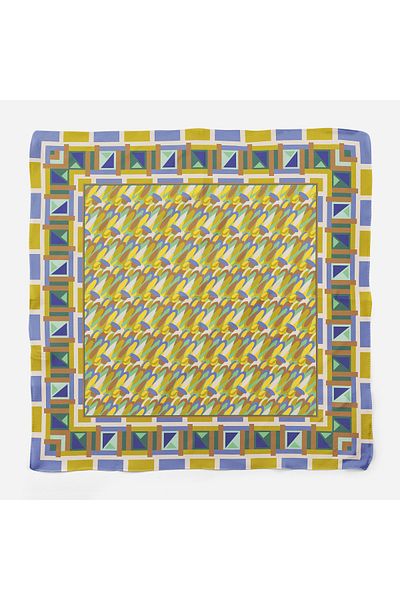 Modabutik Dg10126_02 Μπαντάνα με μοτίβο μοντέλου - 70x70