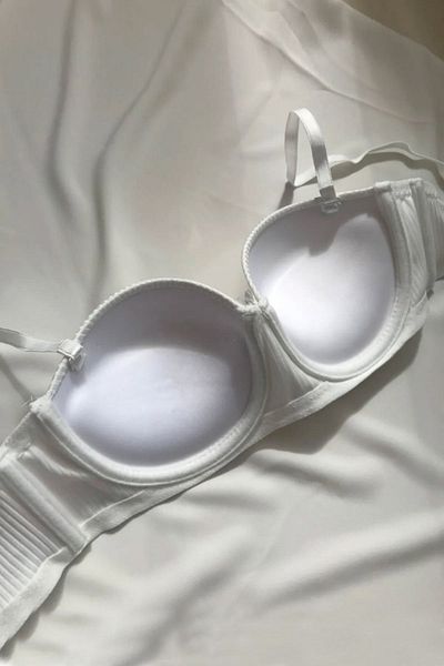 MILANOFOX PuSh-Up Bra with Ribbed pattern and Gathering Rope StrapS - Underwire SUpported