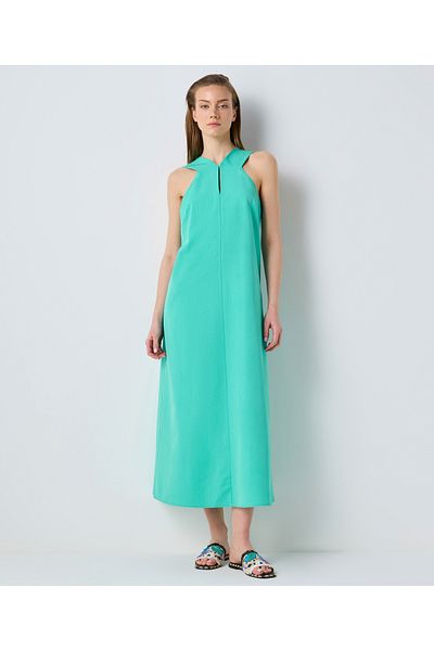 İpekyol Cutout Detailed Comfortable Cut Dress