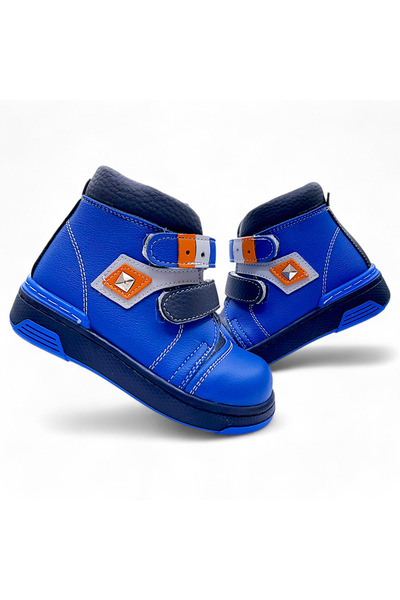 BEEBRON Ortopedik Kürklü / Polar Erkek Bebek Ve Çocuk Botu Klsbepa2305