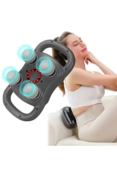 Coverzone Masaj Aleti 30w Motor Derin Kas Masaj Tabancası Sırt Bacak Masajı T...
