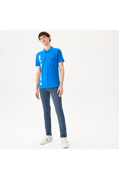 Lacoste Erkek Slim Fit Denim Koyu Gri Pantolon