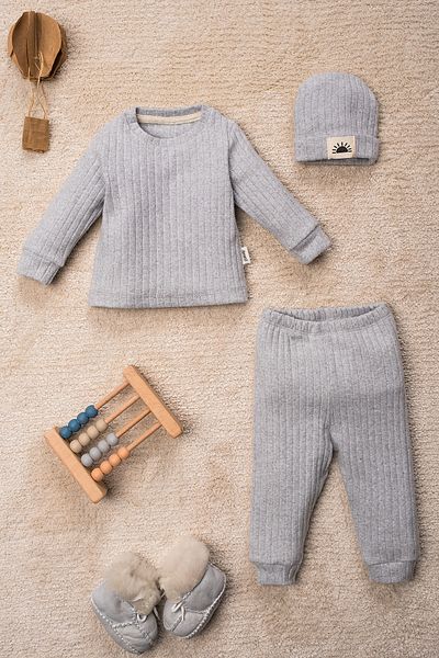 Mai Perla 3 Piece Sunny Organic Baby Set