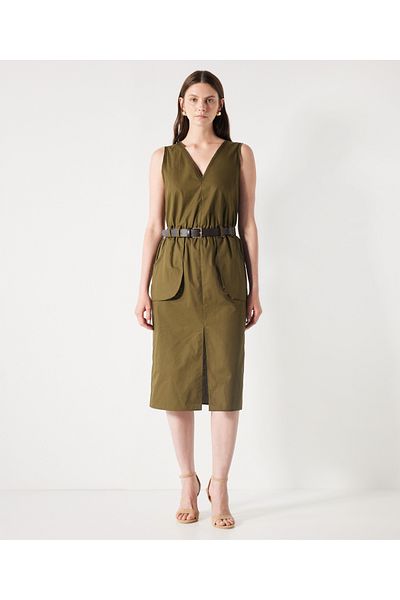İpekyol Midi Belted Dress