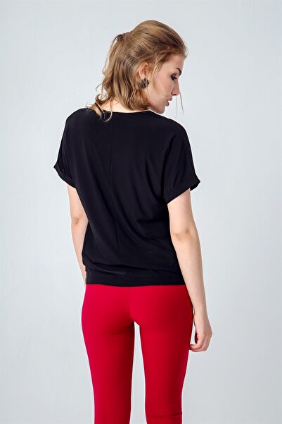 Jument Thick Belted D Buckle Stretch Fabric Ankle Length Fabric Trousers-Burgundy