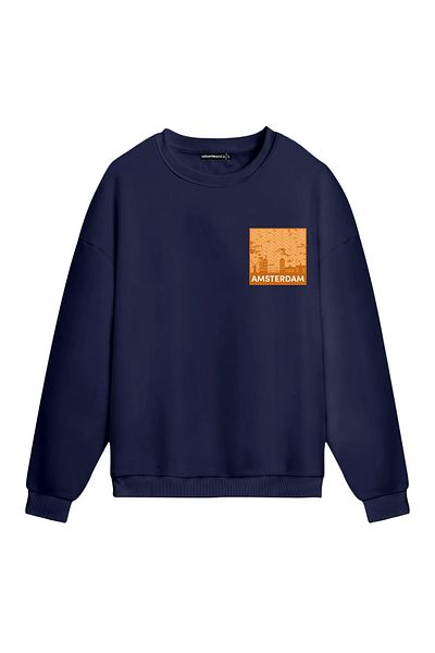 Mounte Bianca Unisex Amsterdam - Κανονικό φούτερ