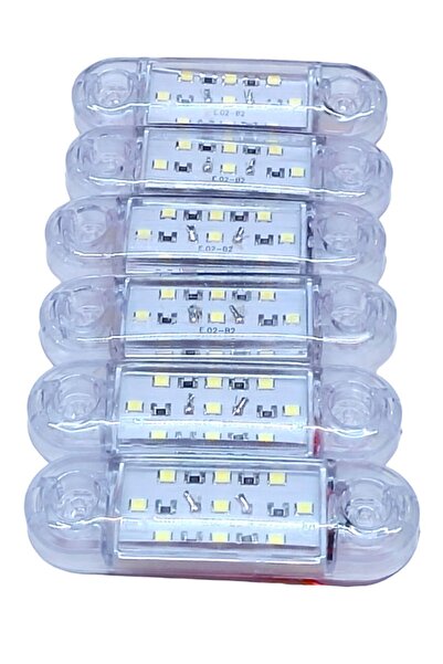 Genel Markalar Kopya - 10 Adet Tombul Parmak Led Pozısyon Lamba Beyaz 12v - 24v