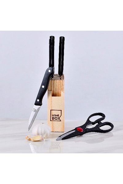 Home Box Stainless Steel 6-Piece Knife Set